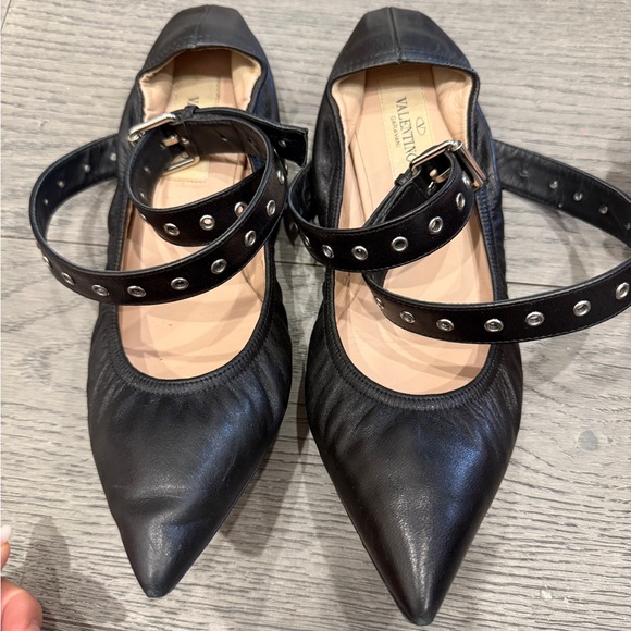 Valentino Ballerina black shoes size 36 - Picture 2 of 5
